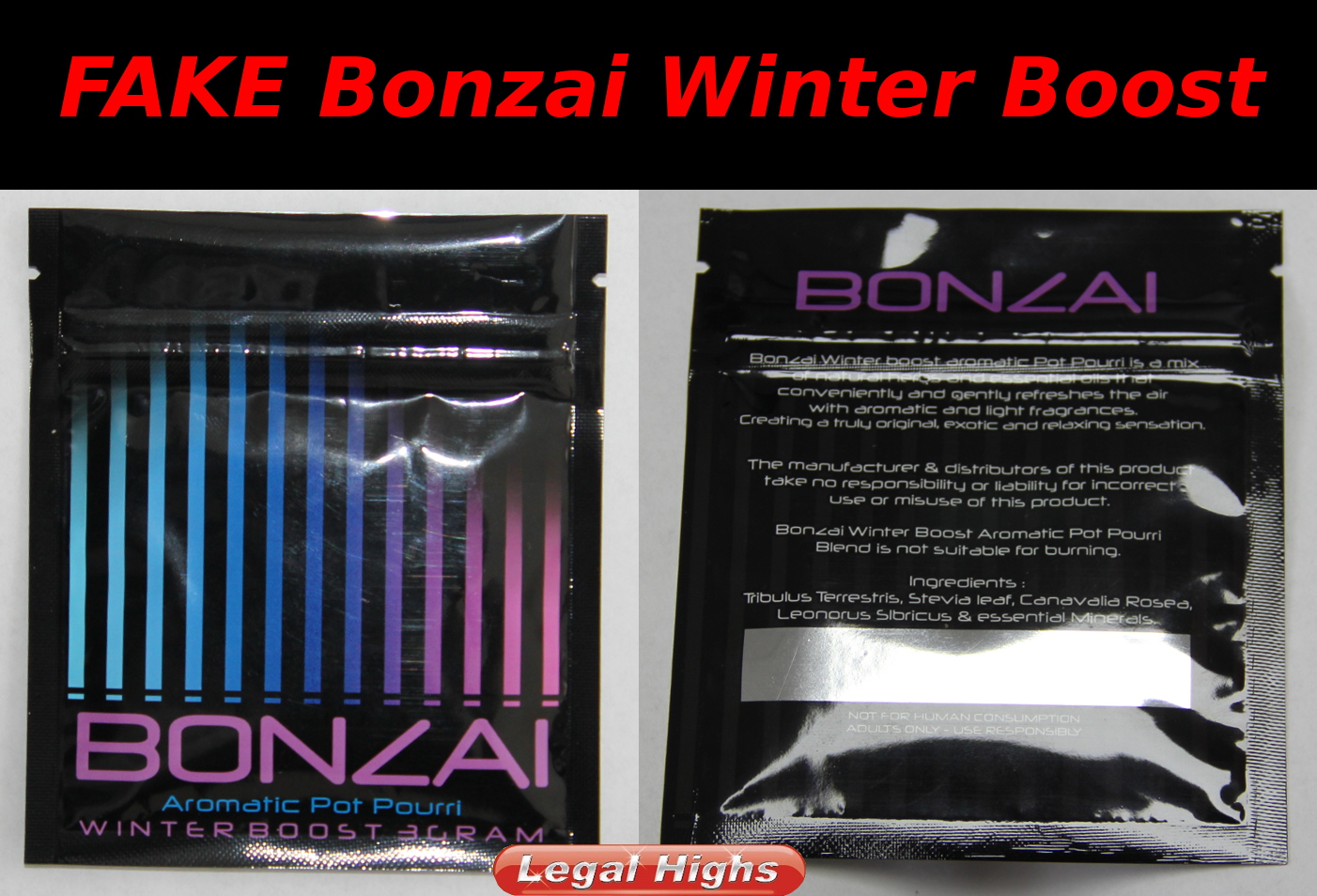 Bonzai Winter Boost Fälschung
