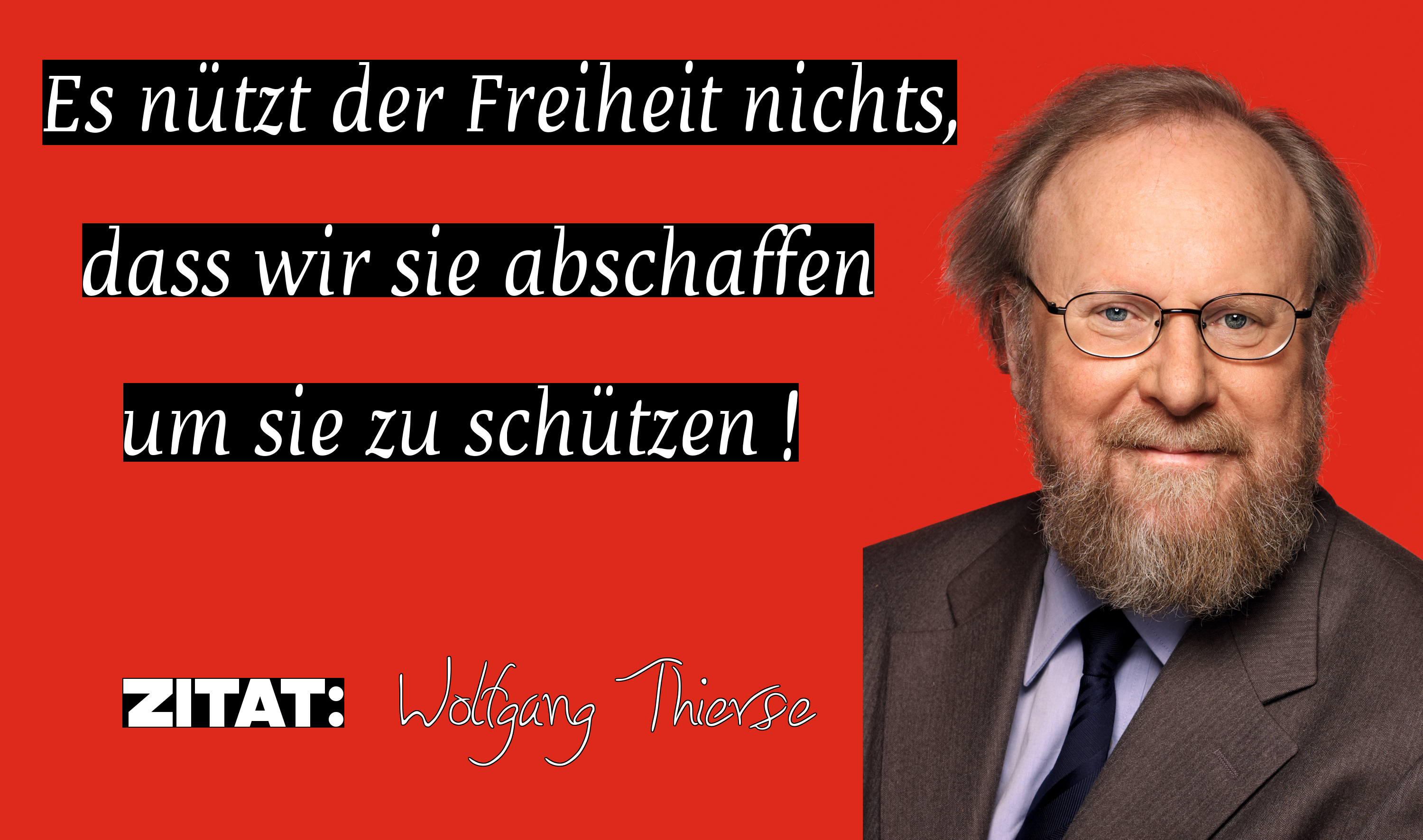 freiheit zitat thierse